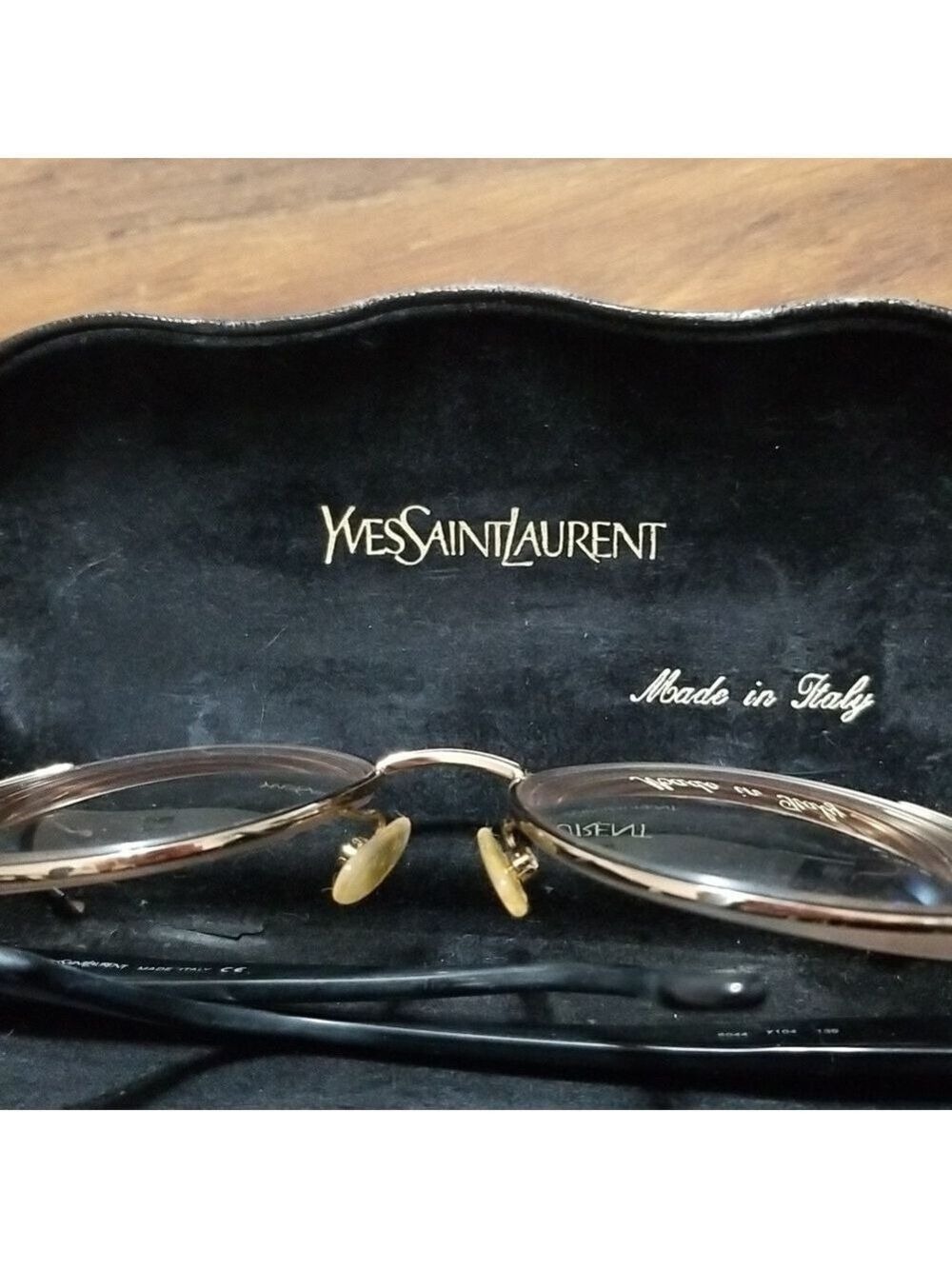 True Vintage Yves Saint Laurent Glasses Made in Italy - Picture 1 of 10